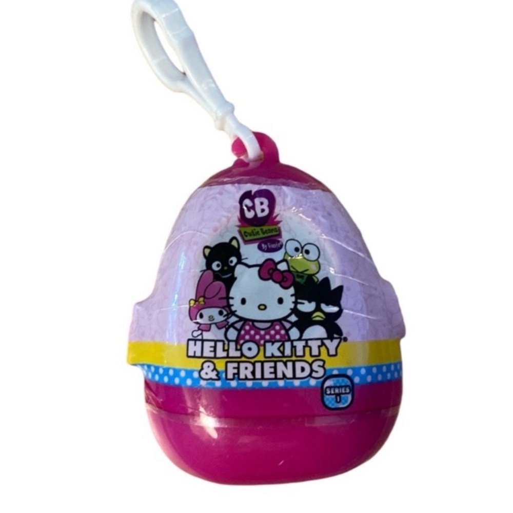 Hello kitty & friends MYSTERY PLUSHIE Sanrio cutie beanie CB series 1